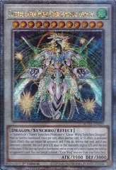 Crystal Clear Wing Over Synchro Dragon - SUDA-EN039 - Quarter Century Secret Rare - 1st Edition